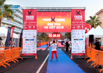 Alquiler de pantalla LED para eventos deportivos en Canarias – TeideXtreme ’14