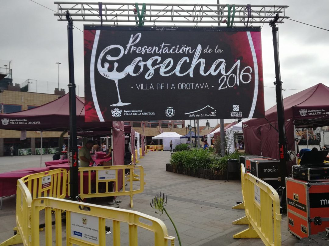 Presentación Cosecha del Vino La Orotava