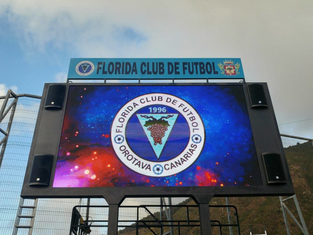 Instalación Pantalla LED Estadio La Florida