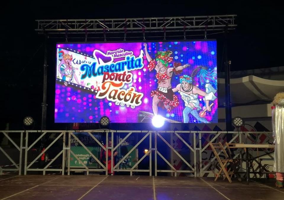 Mascarita Ponte El Tacón 2018