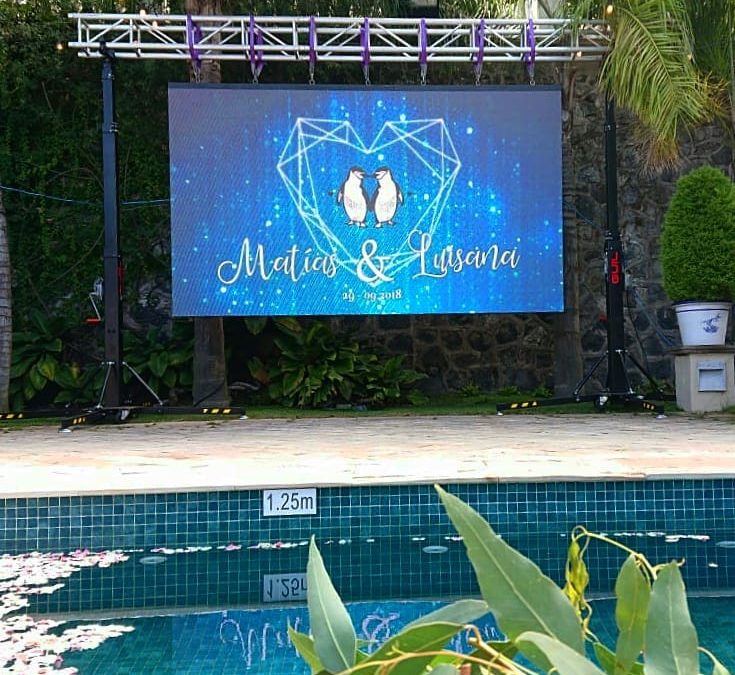 Boda de Matías y Luisana, Jardines Frachi.