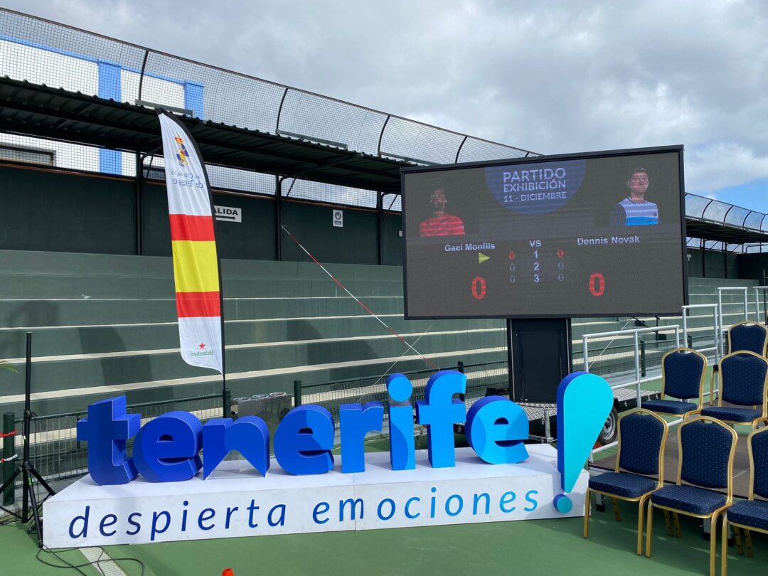 Partido Tenis Gael Monfils – Real Club Náutico de Tenerife